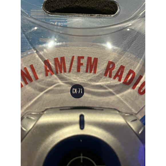 Coby Mini AM/FM Radio- CX-71- NIB - Picture 3 of 3